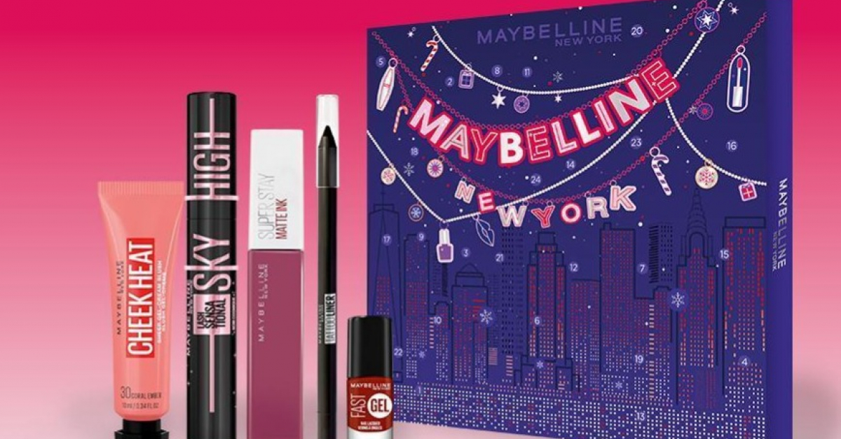 Calendrier de l'avent - MAYBELLINE NEW YORK - Coffret Maquillage