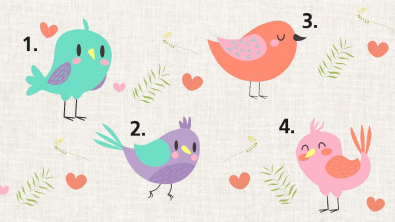 Illustration : Test de personnalité : votre oiseau préféré permettra de découvrir si vous avez tendance à tomber facilement amoureux